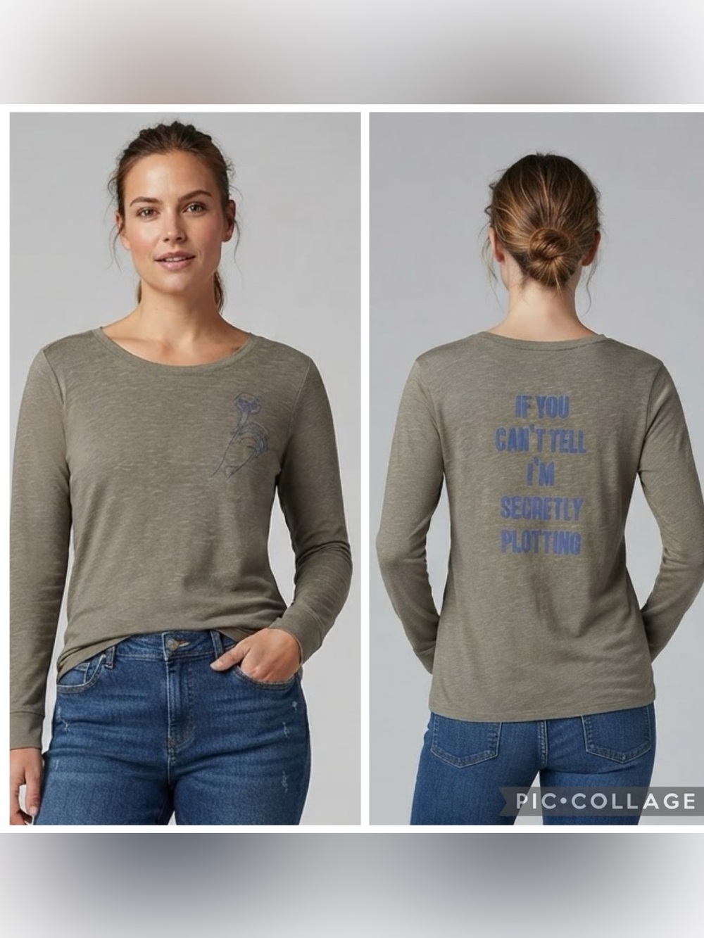 Torrid ‘If You Can’t Tell I'm Secretly Plotting ‘ Super Soft Slub Crew